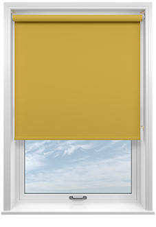 Palermo (Blackout), Mustard - Roller Blind